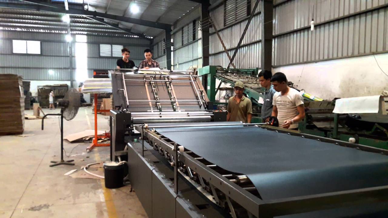 Máy bồi giấy – Trợ thủ đắc lực cho ngành sản xuất thùng carton