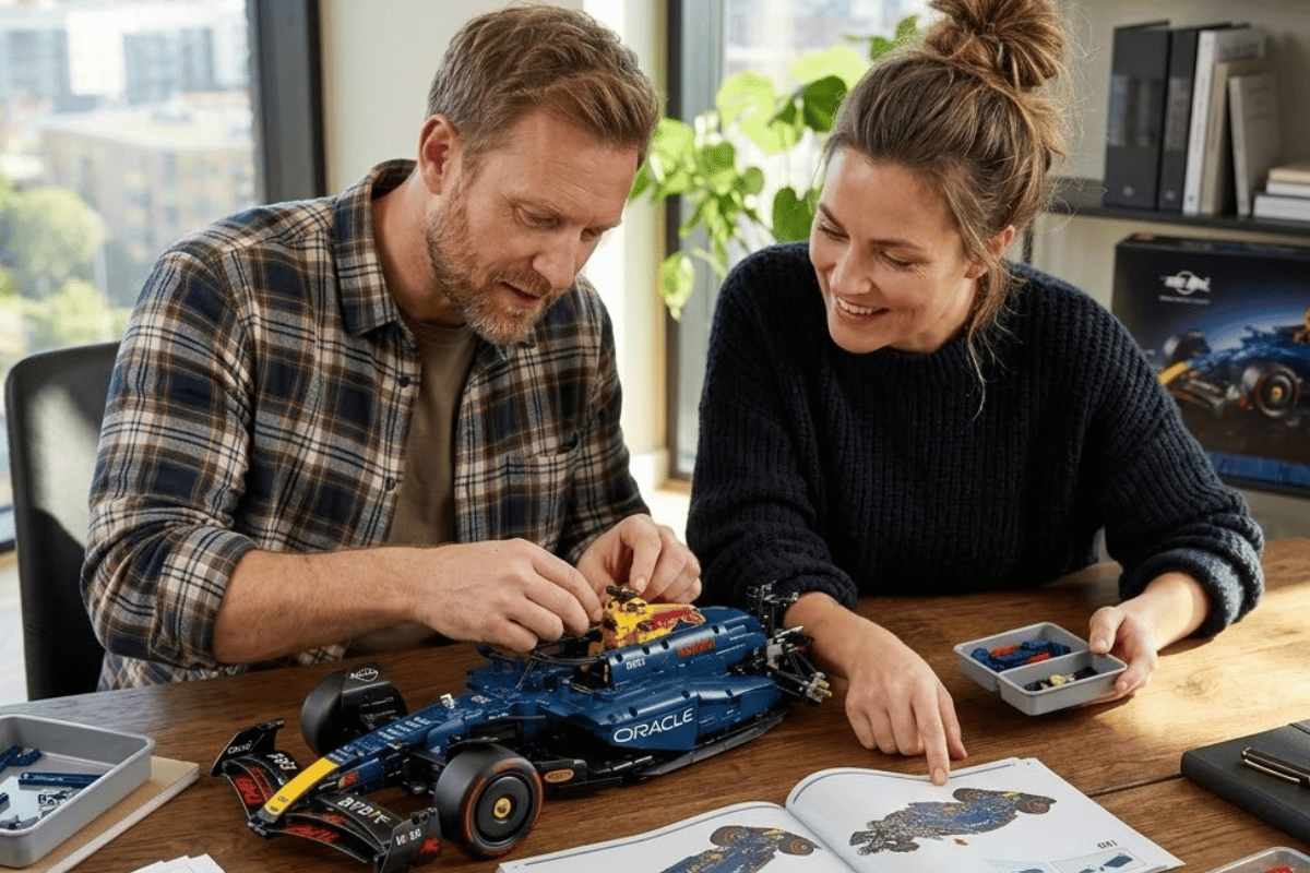 Bộ lắp ráp siêu Xe Oracle Red Bull Racing có gì khiến fan F1 mê mẩn